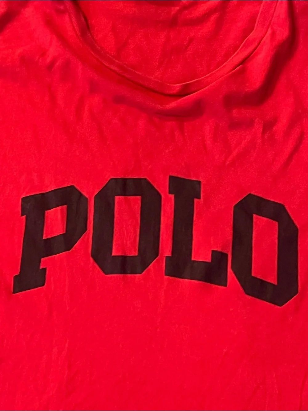 Polo Ralph Lauren Vintage Spell Out T Shirt Men’s Size XL